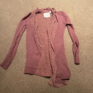 angel of the north blush cardigan size XS